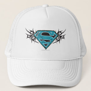 Supergirl Tribal Mönster Logotyp Keps