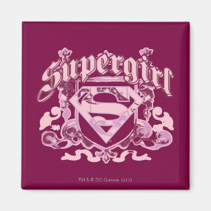 Supergirl Vapensköld Design Magnet