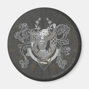Supergirl Vapensköld Magnet