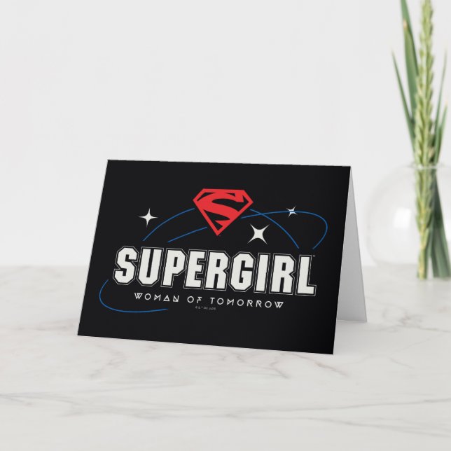 Supergirl Woman från imorgon Kort (Framsida)