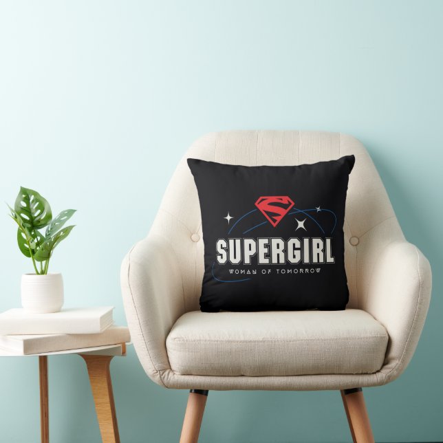 Supergirl Woman från imorgon Kudde (Stol)