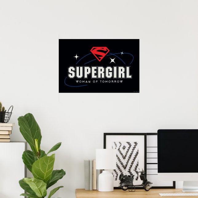 Supergirl Woman från imorgon Poster (Hemmakontoret)