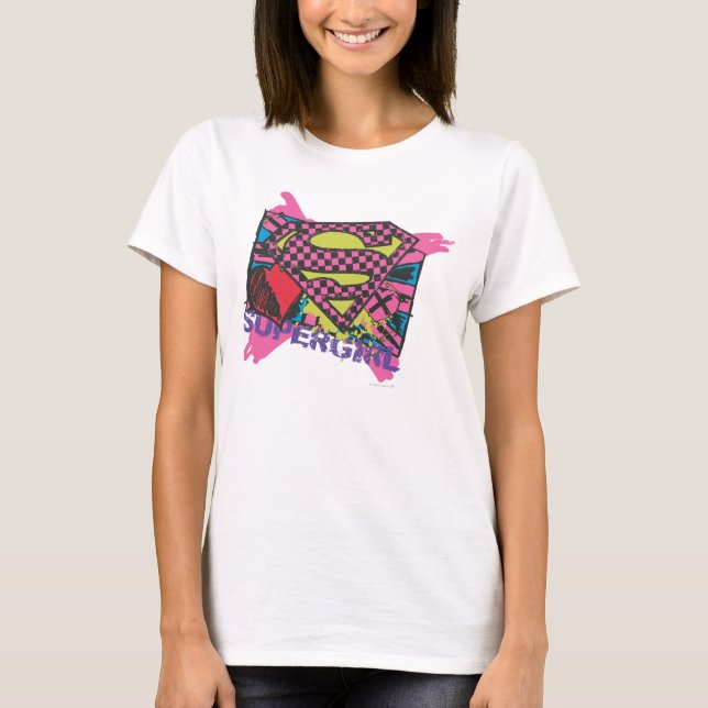 Supergirl X T Shirt (Framsida)