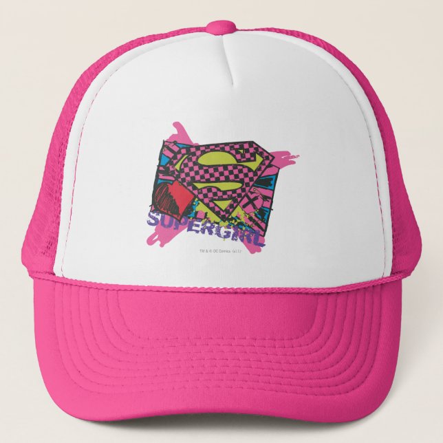 Supergirl X Truckerkeps (Framsida)