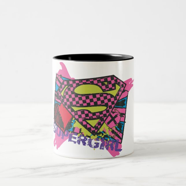 Supergirl X Två-Tonad Mugg (Center)