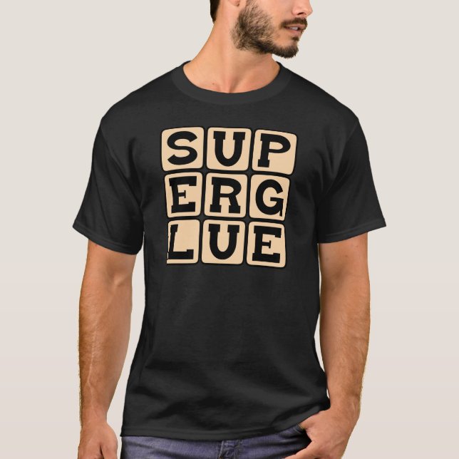 Superglim, Underbar lim Tee (Framsida)