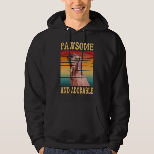 SUPERGÖTT OCH BEDÅRANDE HOODIE (Framsida)