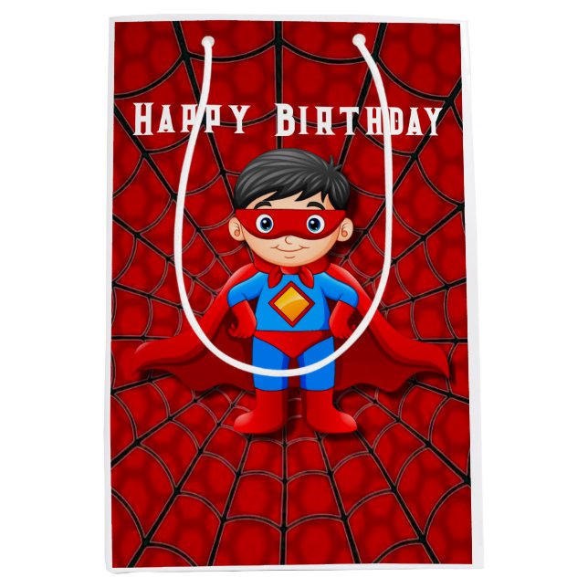 SuperHero Boy-Födelsedagsfest (Framsidan)