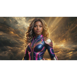 SUPERHERO - FANTASY SCI-FI POSTER