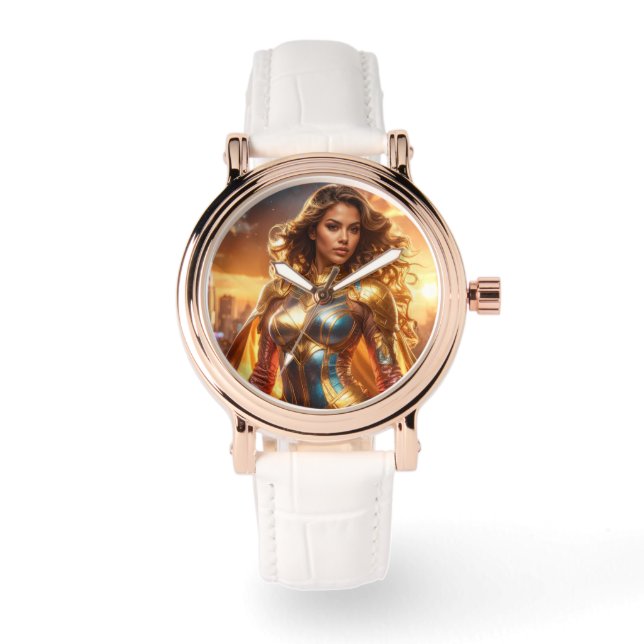 SUPERHERO - FEMALE SUPERHERO ARMBANDSUR (Framsida)