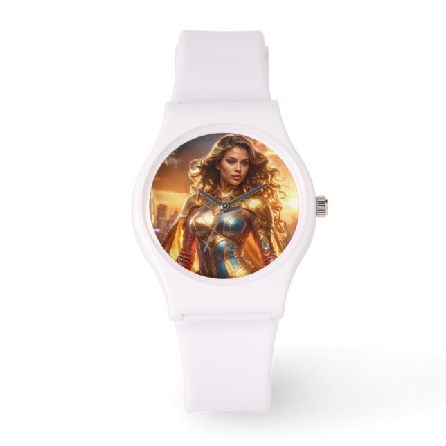 SUPERHERO - FEMALE SUPERHERO ARMBANDSUR (Framsida)