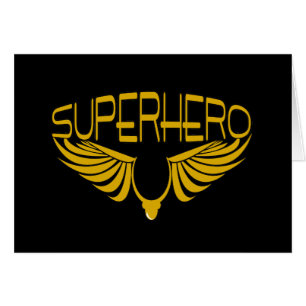 Superhero Hälsningskort