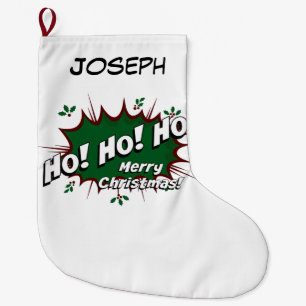 Superhero Ho! Ho! Ho! Stor Julstrumpa
