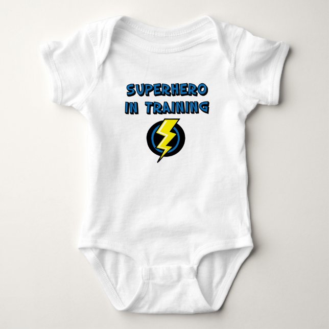 Superhero i utbildning t-shirt (Framsida)