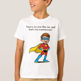 SUPERHERO KID RED antistress HERO  T Shirt