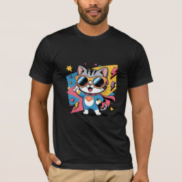 Superhero Kitty Power T Shirt