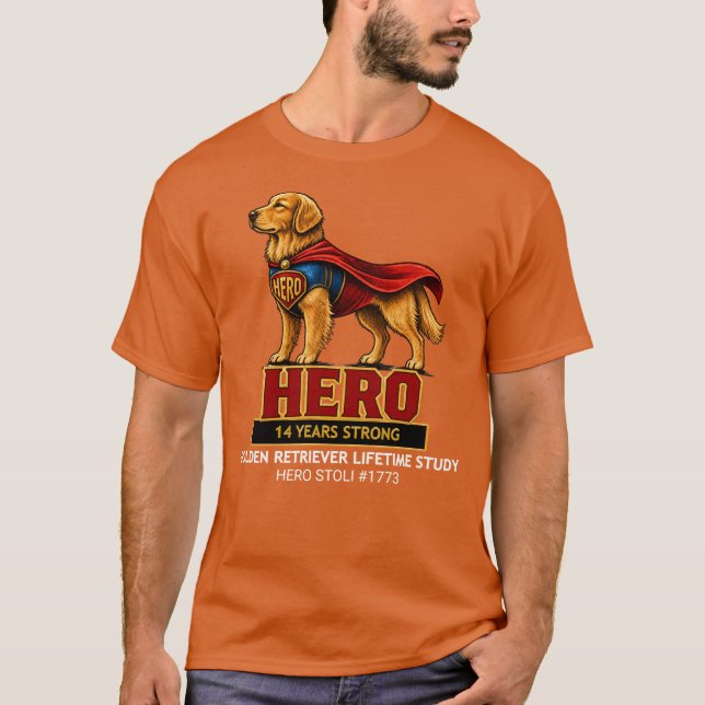 SUPERHERO mörk     T Shirt (Framsida)