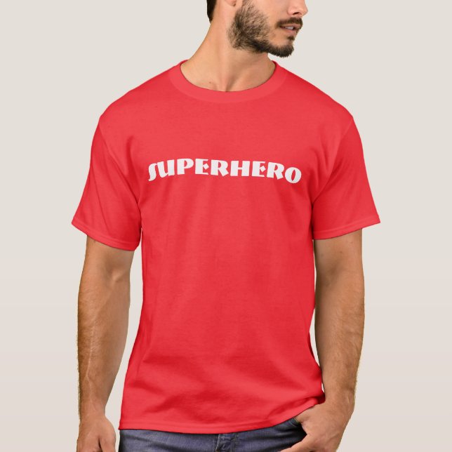 Superhero T Shirt (Framsida)