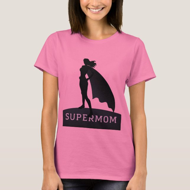 Superhero Tee - Supermom (Framsida)