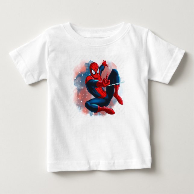 Superhero Web-Slinger Kids T-Shirt (Framsida)