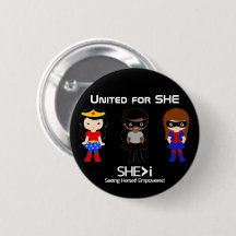 SUPERHERO White Outline - ENKELT FÖR SHE