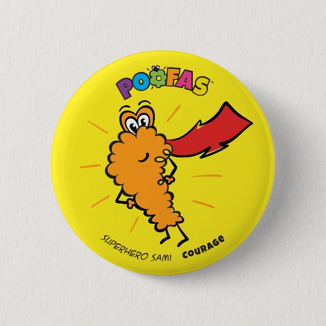 Superheroen Sami knäppas Knapp (Framsida)