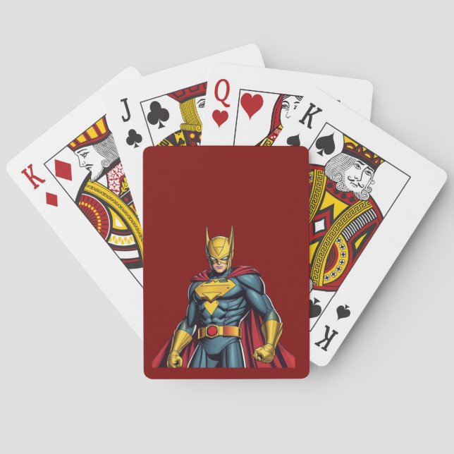 SuperHeroes Casinokort (Baksidan)
