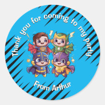 Superheroes party Kids toppen heroes roligt identi