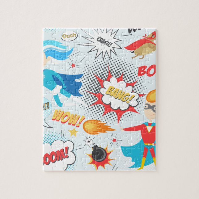 Superheroes Pussel (Vertikal)