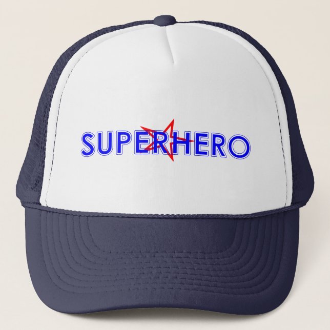 Superherohatt Truckerkeps (Framsida)