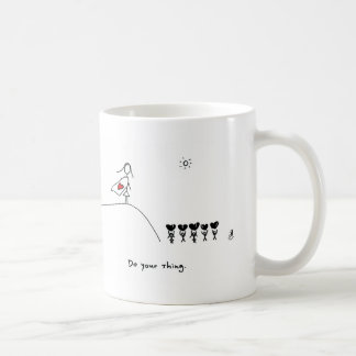 Superherohjärta vid HeartsAndAll Kaffemugg