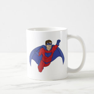 Superheroillustration Kaffemugg