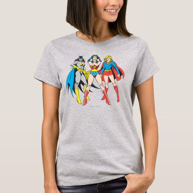 Superheroines Pose Tee (Framsida)