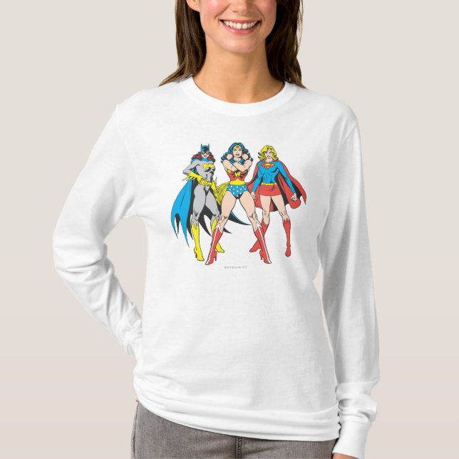 Superheroines Pose Tröja (Framsida)