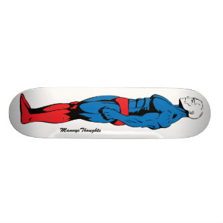SuperheroSkateboards Mini Skateboard Bräda 18,7 Cm