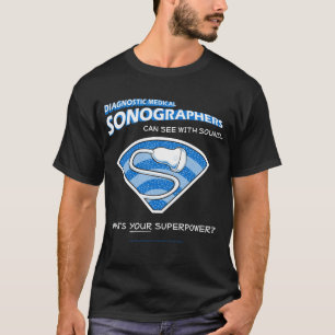 SuperheroSonographer manar skjorta T Shirt