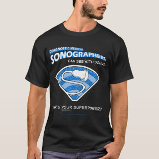 SuperheroSonographer manar skjorta T Shirt