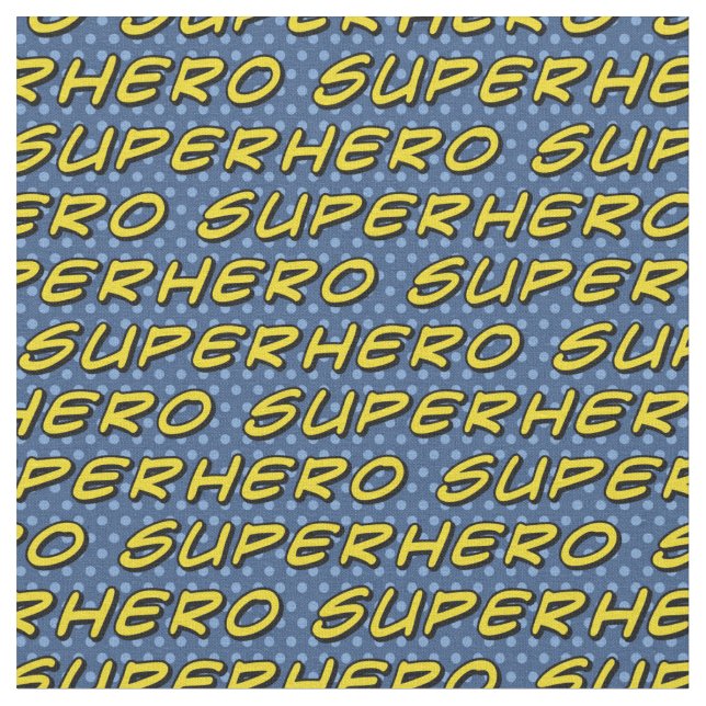 Superherotyg Tyg (Närbild)