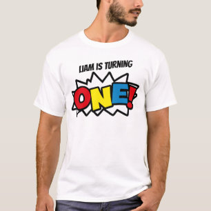 SuperherovitT-tröja, födelsedagdräkt T Shirt