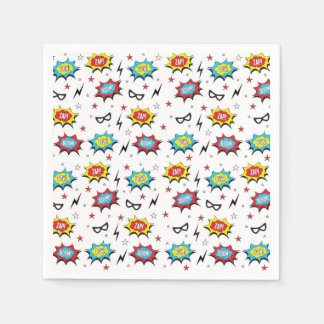 Superhjältannapkins Pappersservett