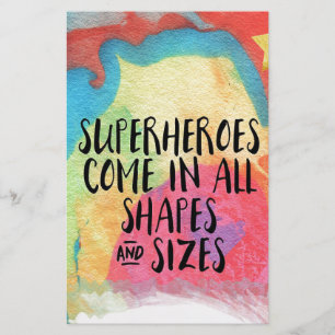 superhjältar-inspirerande- brevpapper
