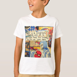 Superhjälte Barn T-Shirt