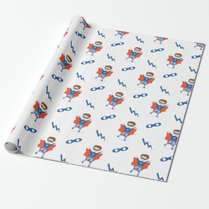 Superhjälte Boy Presentpapper