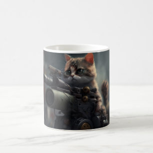 Superhjälte Cat Kaffemugg