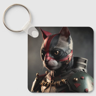 Superhjälte Cat Nyckelring