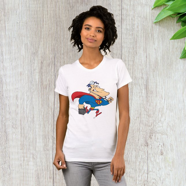 Superhjälte Doktor Womens T-Shirt (Skapare uppladdad)