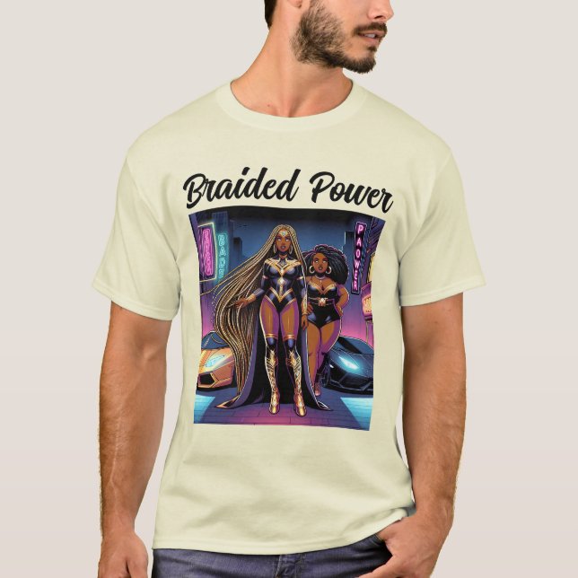 Superhjälte Duo T-Shirt (Framsida)