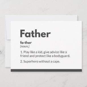 Superhjälte fars dag-kort Superdaddy Tack Kort