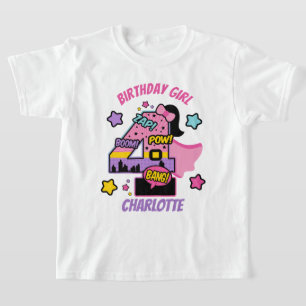 Superhjälte Fjärde födelsedag 4:e Toppen T Shirt