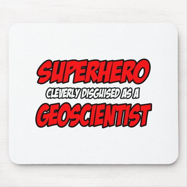 Superhjälte... Geoscientist Musmatta (Framsidan)